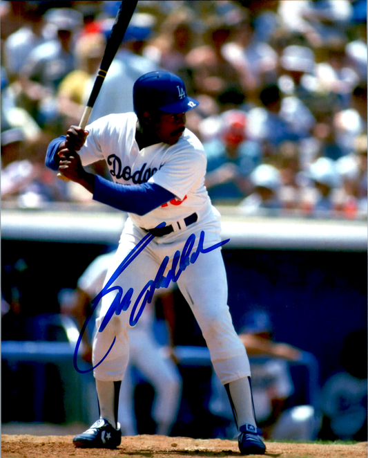 Bill Madlock Signed 8x10 Photo Los Angeles Dodgers