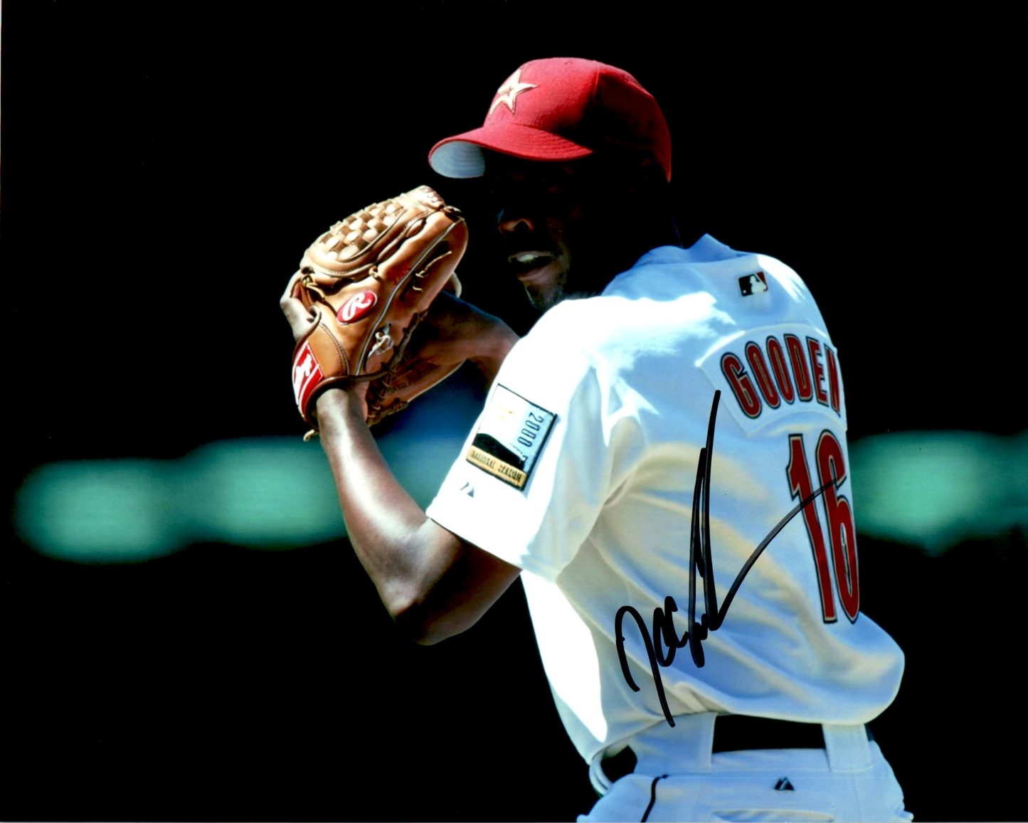Doc Gooden Signed 8x10 Photo MLB Houston Astros Dwight