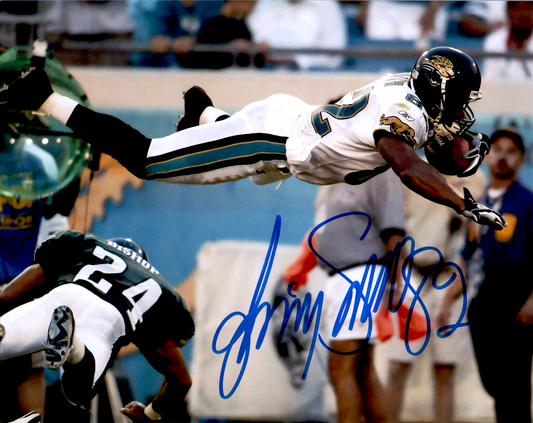 Jimmy Smith Signed 8x10 Photo Jacksonville Jaguars Dive