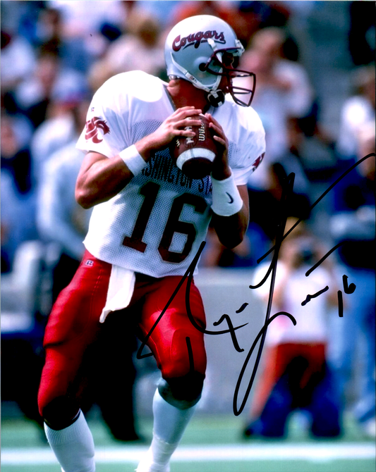Ryan Leaf Signed 8x10 Photo Washington State NCAA NFL Autograph