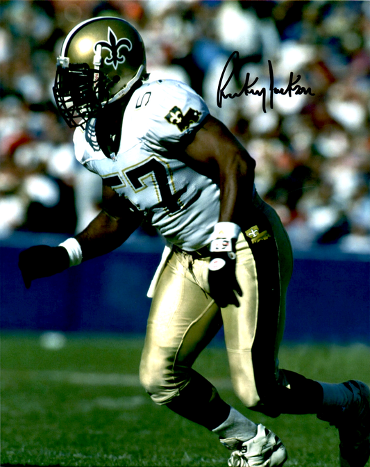 Rickey Jackson Signed 8x10 Photo NFL New Orleans Saints