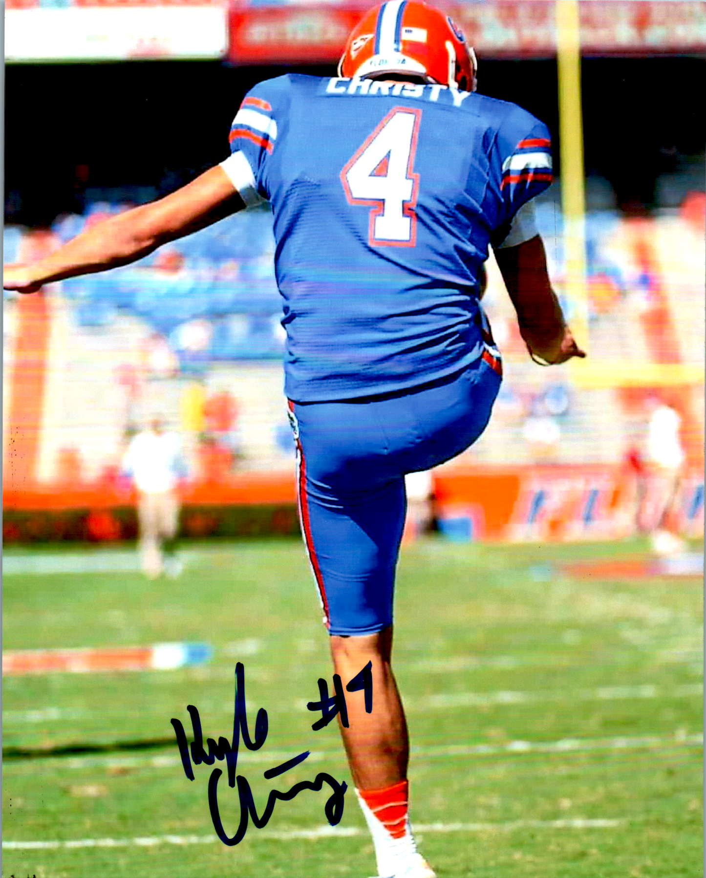 Kyle Christy Signed 8X10 PHOTO Florida Gators - COA NFL NCAA Auto