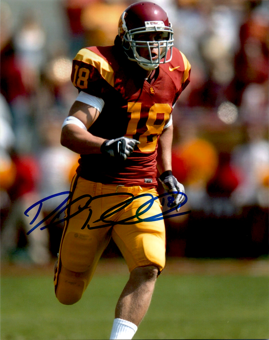 David Buehler Signed 8x10 Photo - USC Trojans Running
