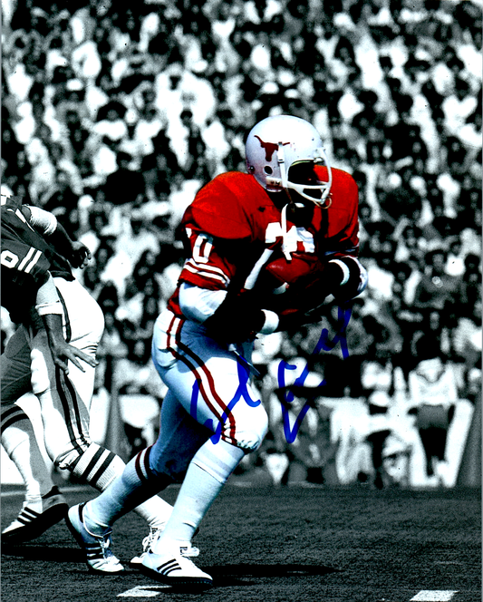 Earl Campbell Signed 8x10 Photo NFL Teas Longhorns COA
