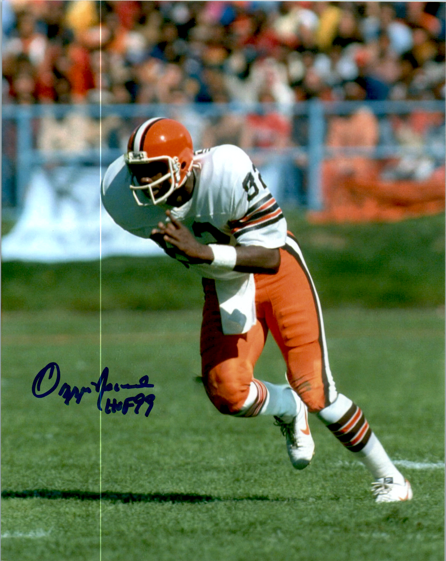 Ozzie Newsome Signed 8x10 Photo NFL Autograph COA Cleveland Browns