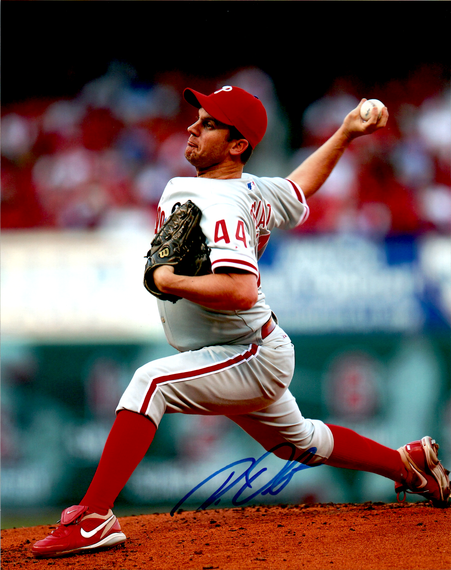 Roy Oswalt Signed 8x10 Photo MLB Philadelphia Phillies Auto