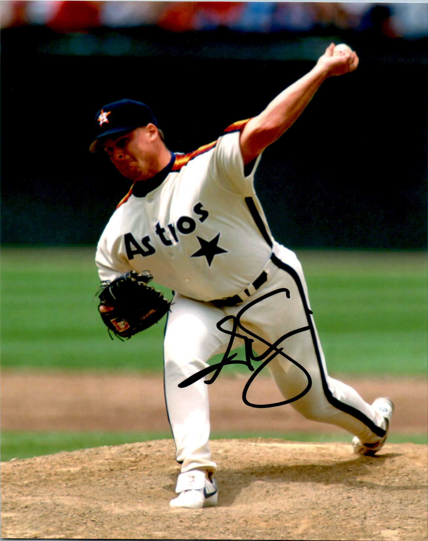 Greg Swindell Signed 8x10 Photo MLB Houston Astros Auto