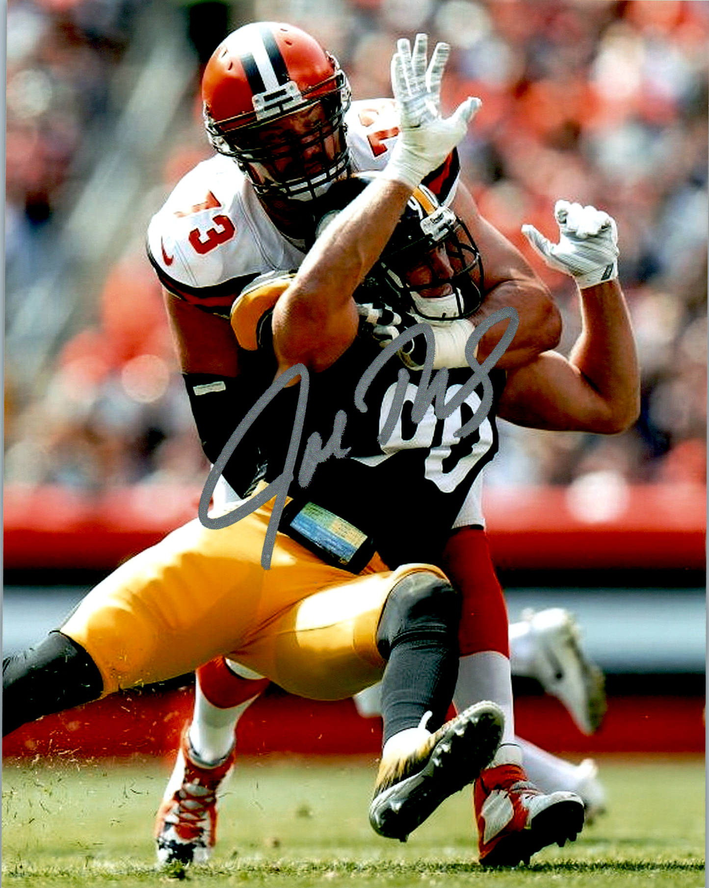 Joe Thomas Signed 8x10 Photo Autograph COA Cleveland Browns NFL