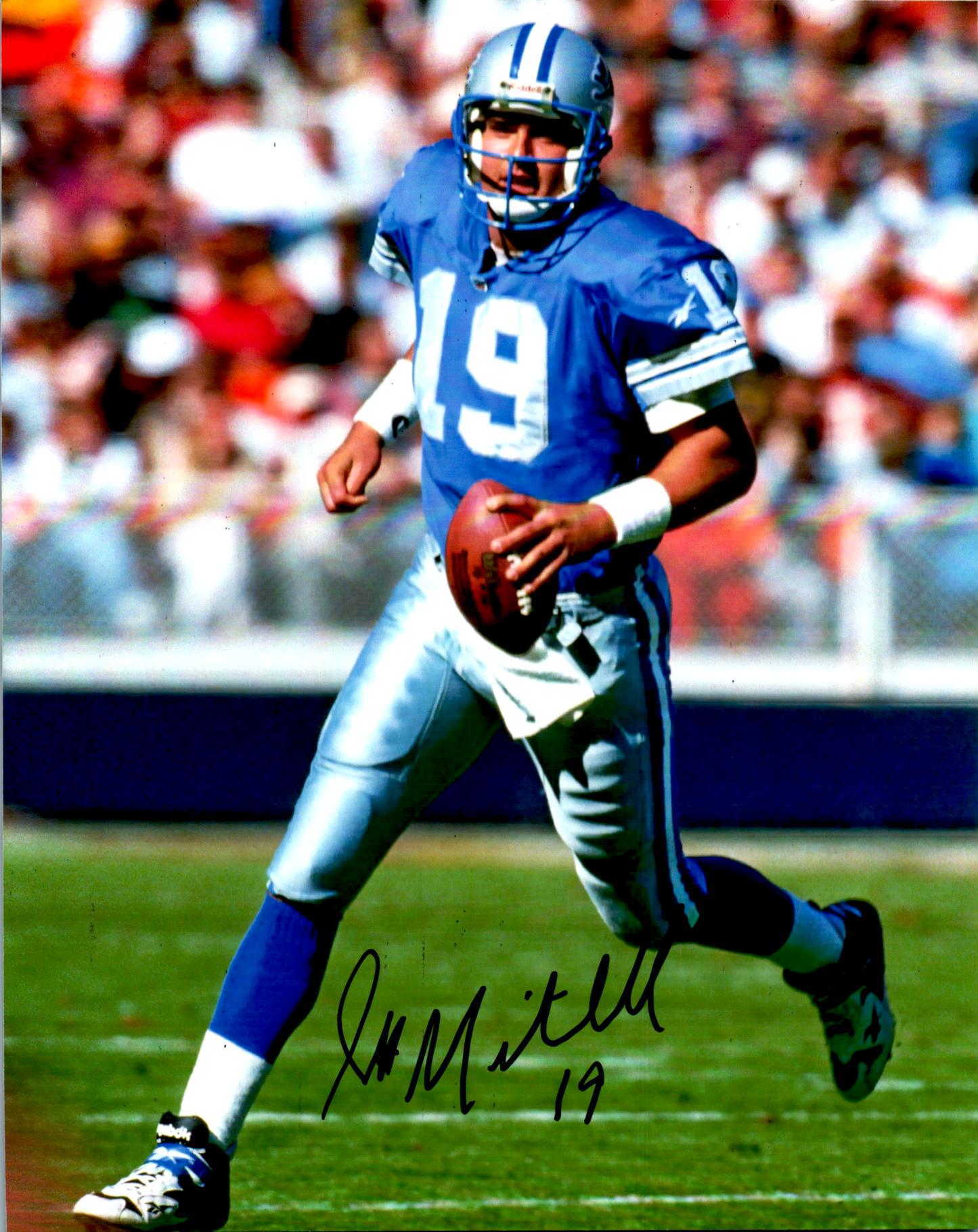 Scott Mitchell Signed 8x10 Photo Auto Detroit Lions NFL