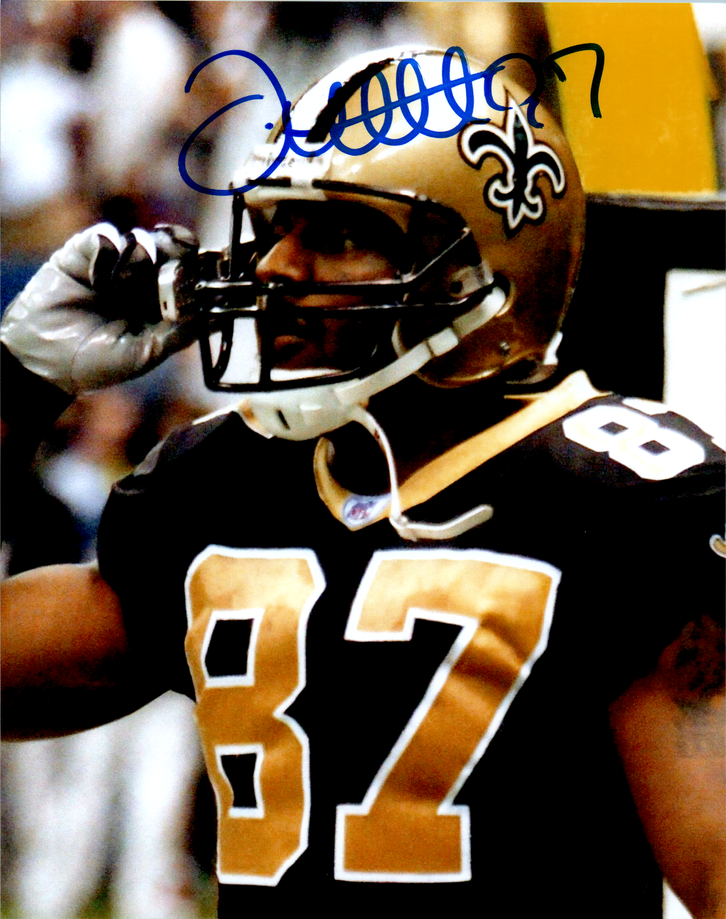 Joe Horn Signed 8x10 Photo NFL Autograph New Orleans Saints Cell Phone