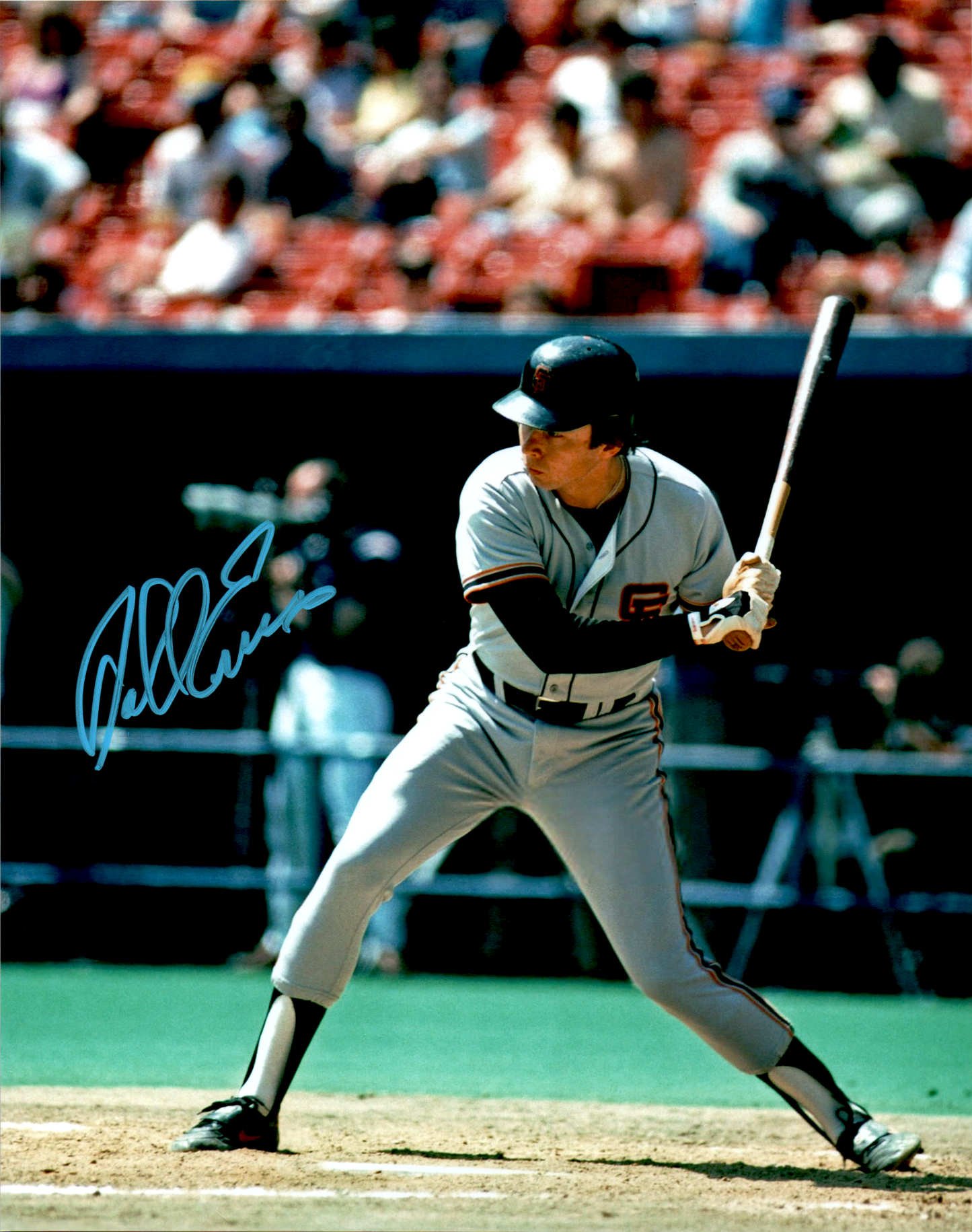 Darrell Evans Signed 8x10 Photo MLB San Francisco Giants Autograph