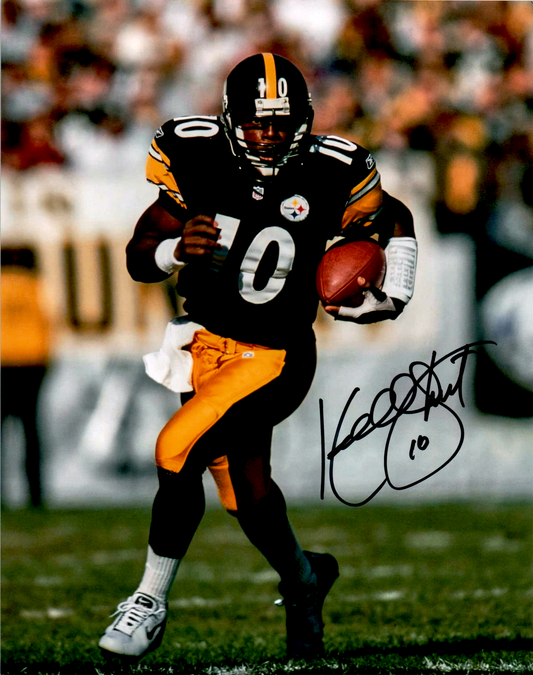 Kordell Stewart Signed 8x10 Photo Autograph NFL Pittburgh Steelers
