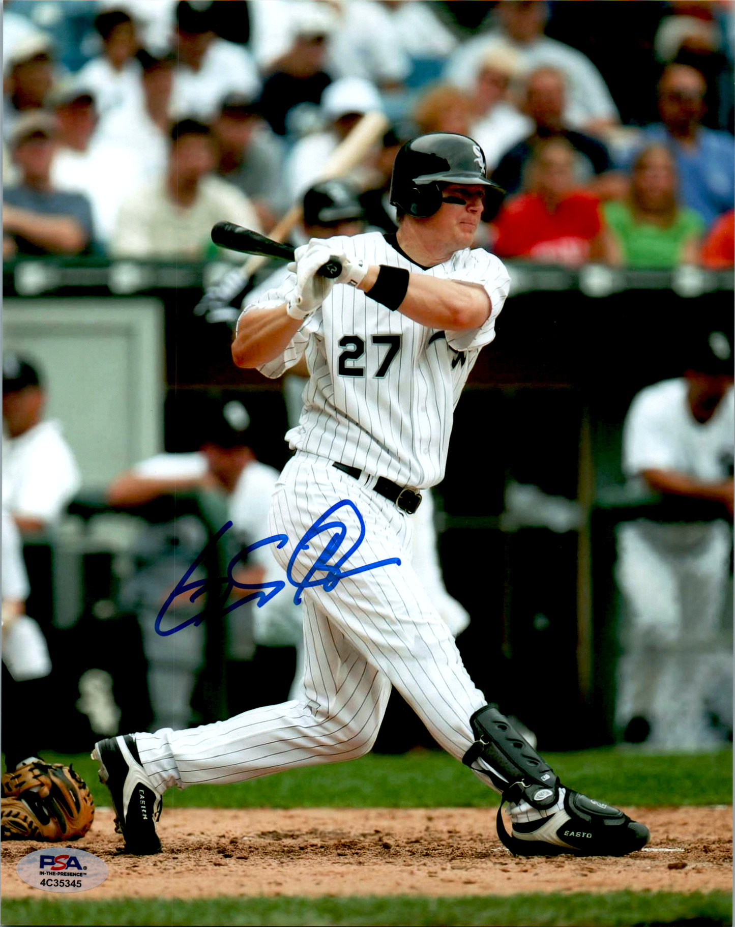 Geoff Blum Signed 8x10 Photo MLB Chicago White Sox 2005 World Series