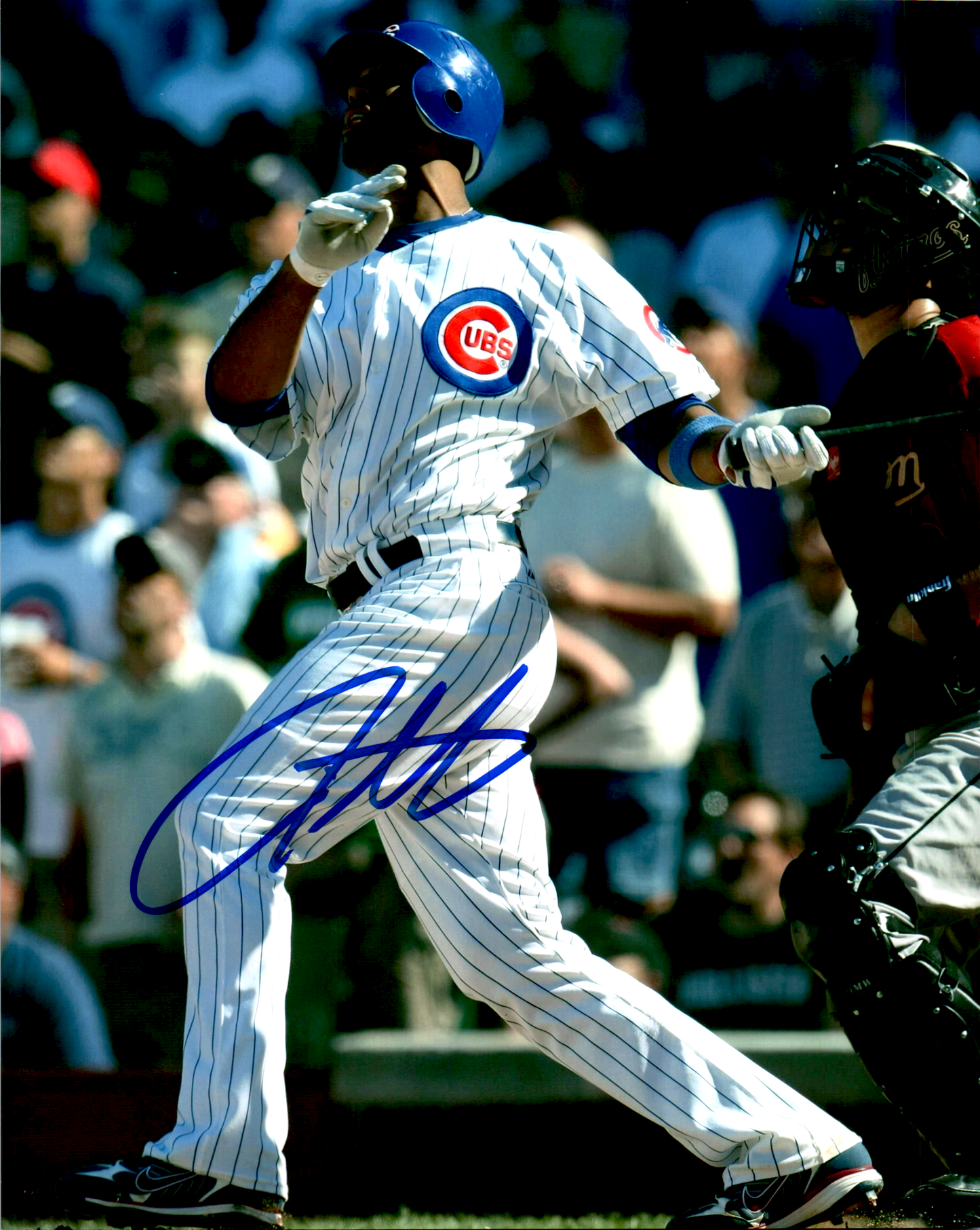 Derrek Lee Signed 8x10 Photo MLB Autographed Chicago Cubs