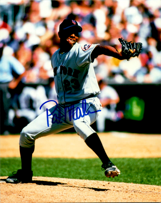 Pat Mahomes Signed 8x10 Photo MLB Autographed New York Mets