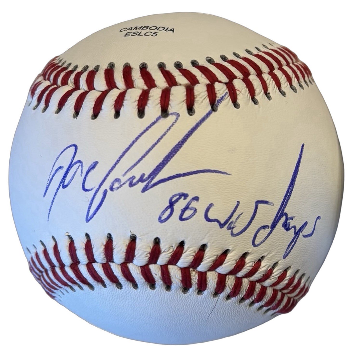 Doc Gooden Signed Rawlings Official League Baseball Dwight Mets