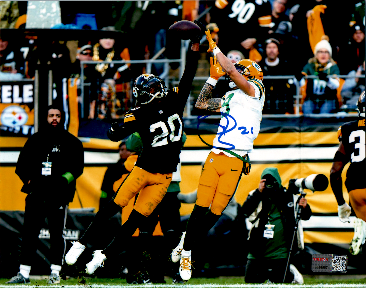 Patrick Peterson Signed 8x10 Photo NFL Steelers