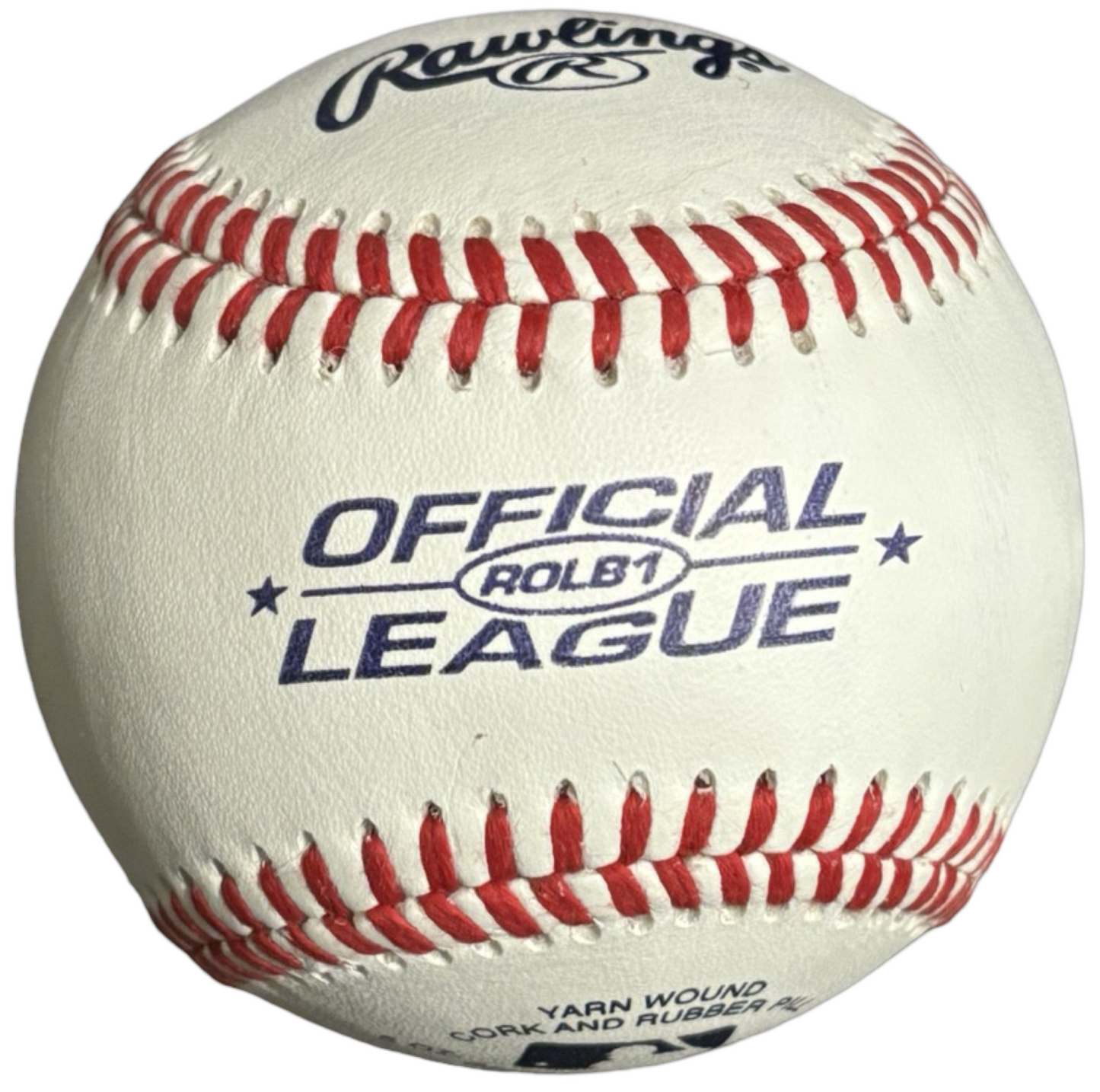 Steve Spurrier Signed Rawlings Official League Baseball Football NCAA NFL MLB