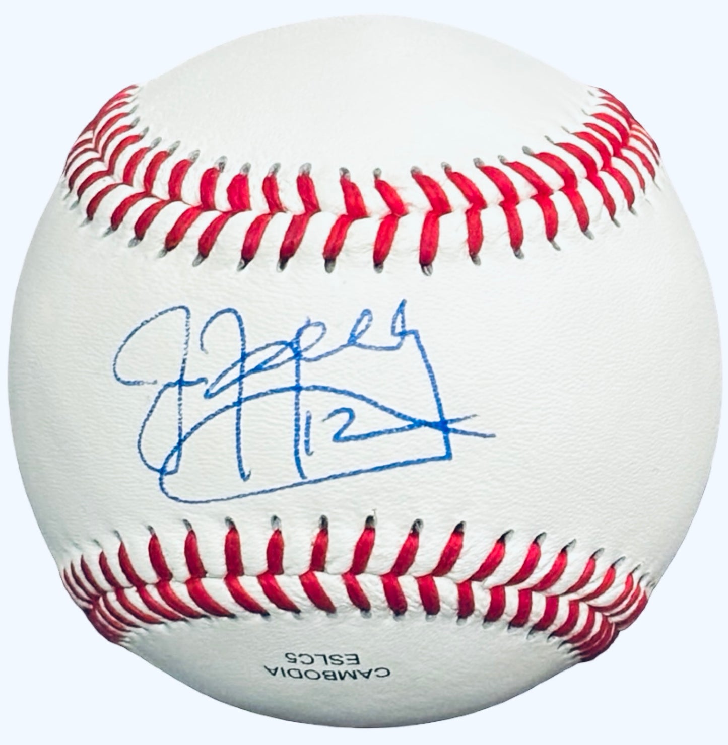 Jim Kelly Signed Rawlings Official League Baseball Buffalo Bills Football NFL MLB