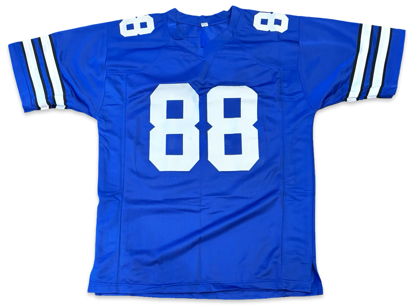 Drew Pearson Signed Blue Jersey Dallas Cowboys NFL HOF