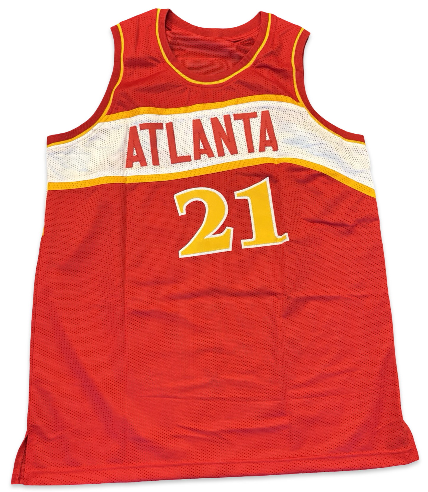 Dominique Wilkins Signed Jersey - Atlanta Hawks - JSA
