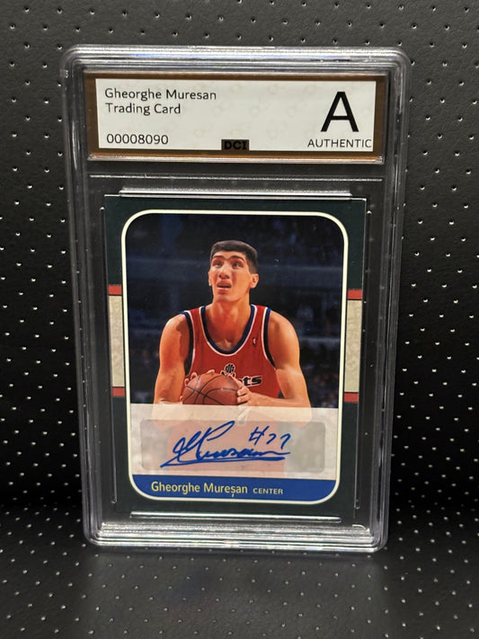 George Muresan Signed Custom Slabbed Trading Card Auto DCI Authentic Graded