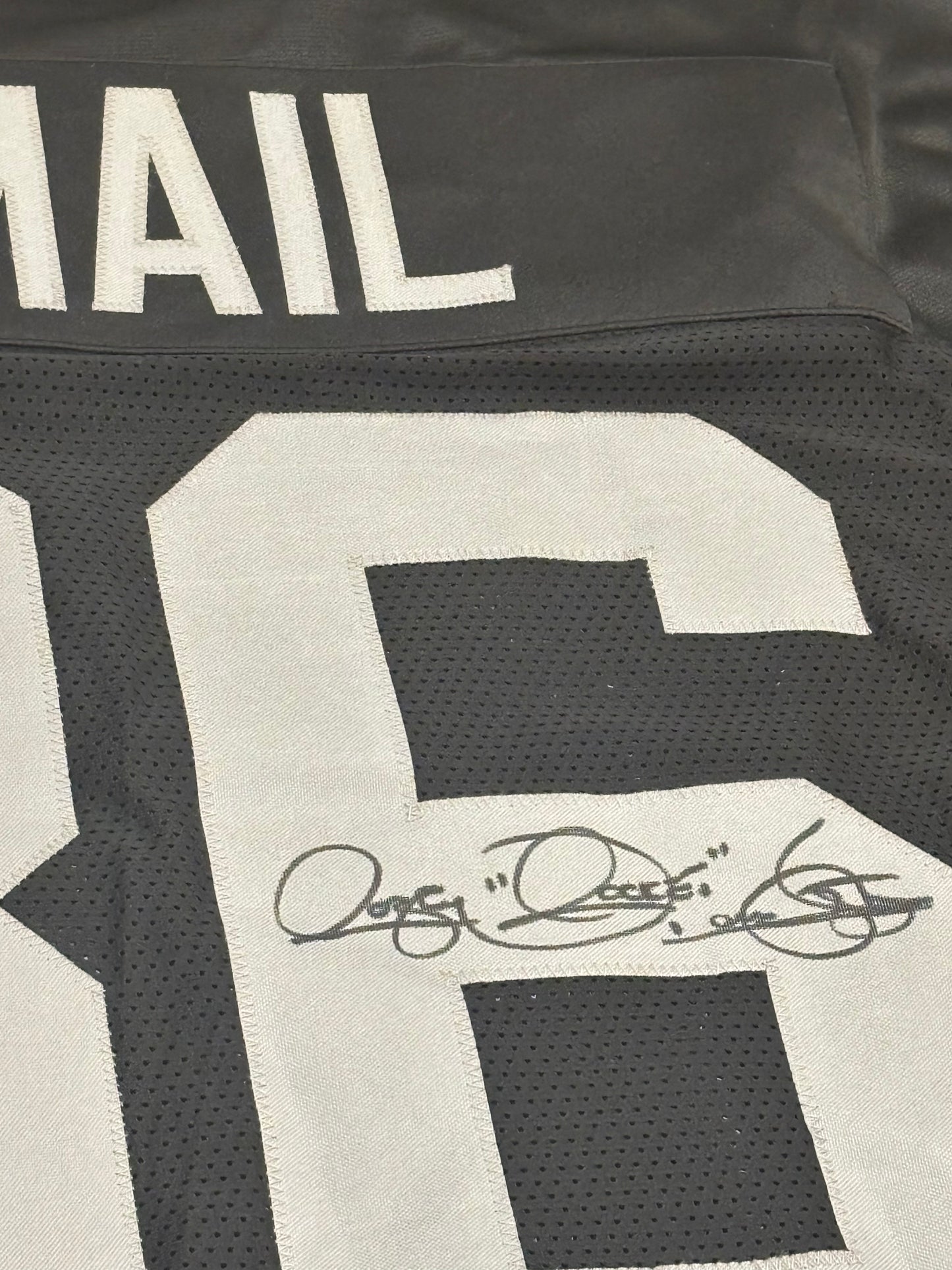 Rocket Ismail Signed Jersey - Oakland Raiders Los Angeles NFL Autograph