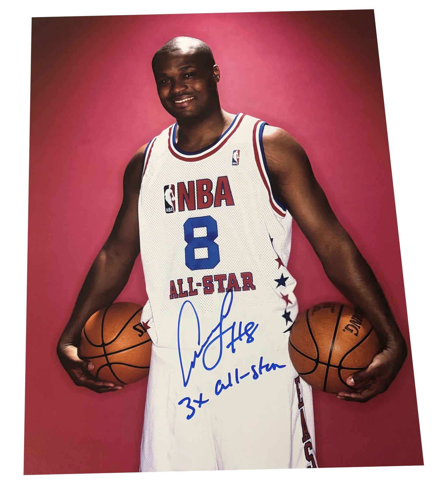 Antoine Walker Signed 11x14 Photo NBA Celtics Heat Auto All-Star