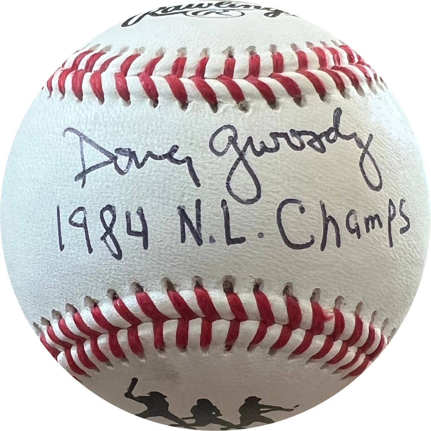 Doug Gwosdz Signed Major League Alumni Baseball San Diego Padres 1984 WS