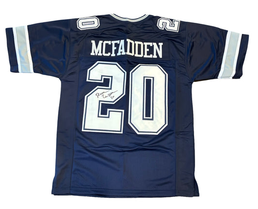 Darren McFadden Signed Navy Jersey Dallas Cowboys NFL