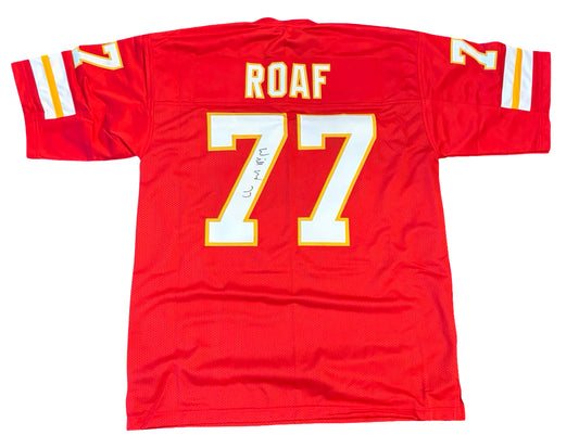 Willie Roaf Signed Jersey - Kansas City Chiefs NFL HOF