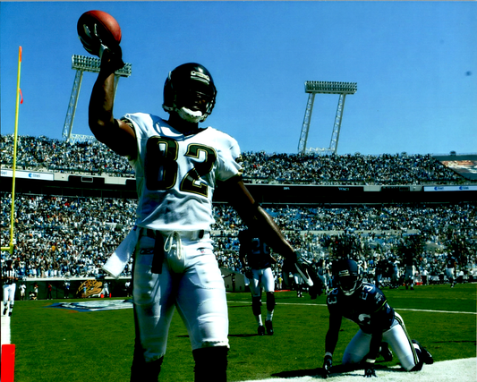 Jimmy Smith Signed 8x10 Photo Jacksonville Jaguars TD Spike