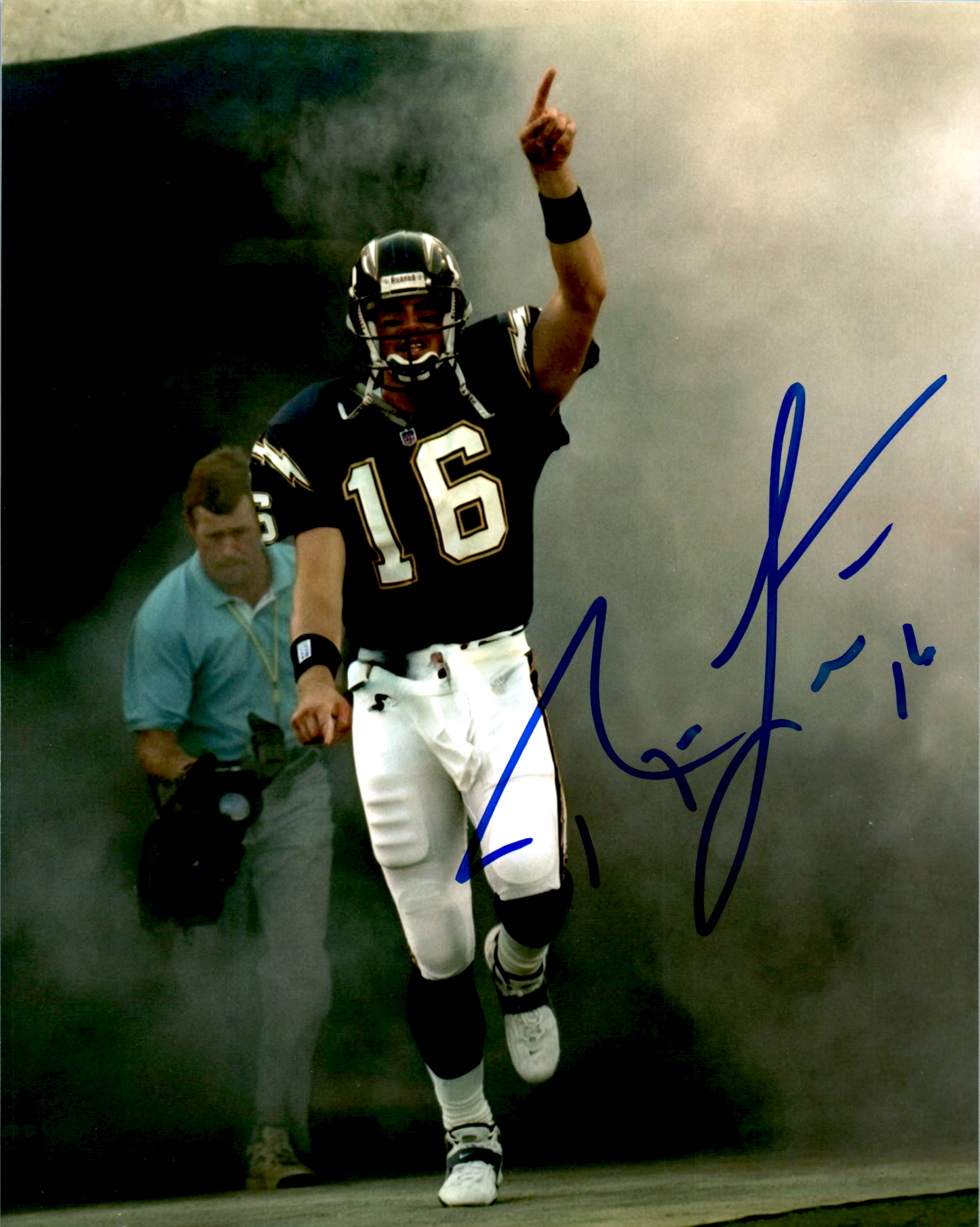 Ryan Leaf Signed 8x10 Photo San Diego Chargers NFL Autograph
