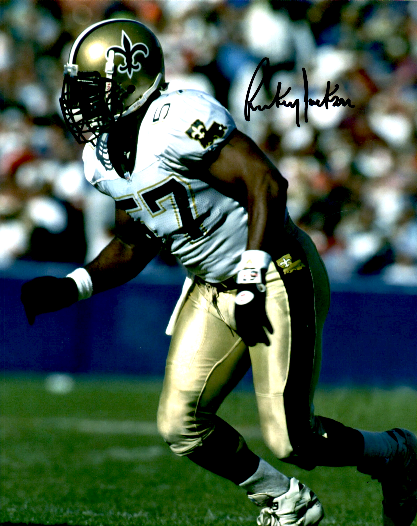 Rickey Jackson Signed 8x10 Photo NFL New Orleans Saints