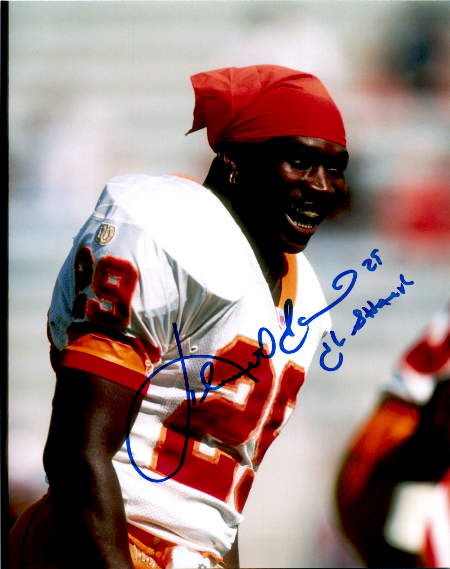 Kenny Gant Signed 8x10 Photo NFL Bucs Cowboys NFL