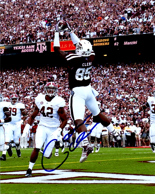 Cameron Clear Signed 8x10 Photo - Texas A&M Aggies - NCAA
