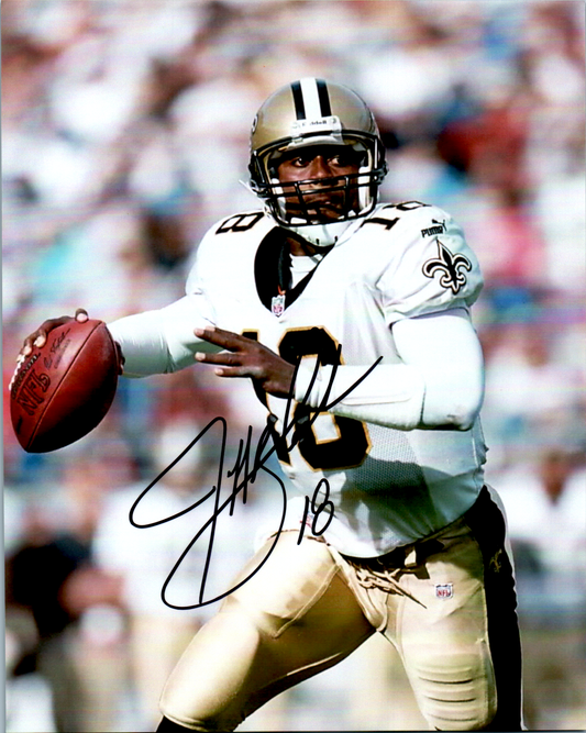 Jeff Blake Signed 8x10 Photo NFL Autograph COA New Orleans Saints
