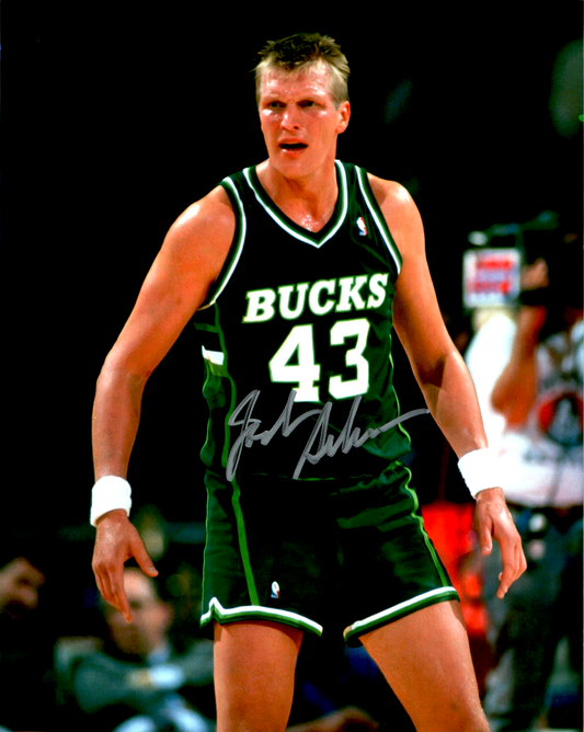 Jack Sikma Signed 8x10 Photo NBA Seattle Sonics Auto HOF Bucks