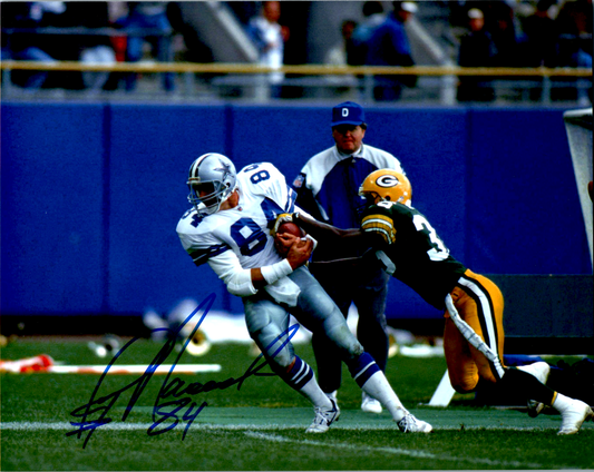 Jay Novacek Signed 8x10 Photo NFL Dallas Cowboys Horiz