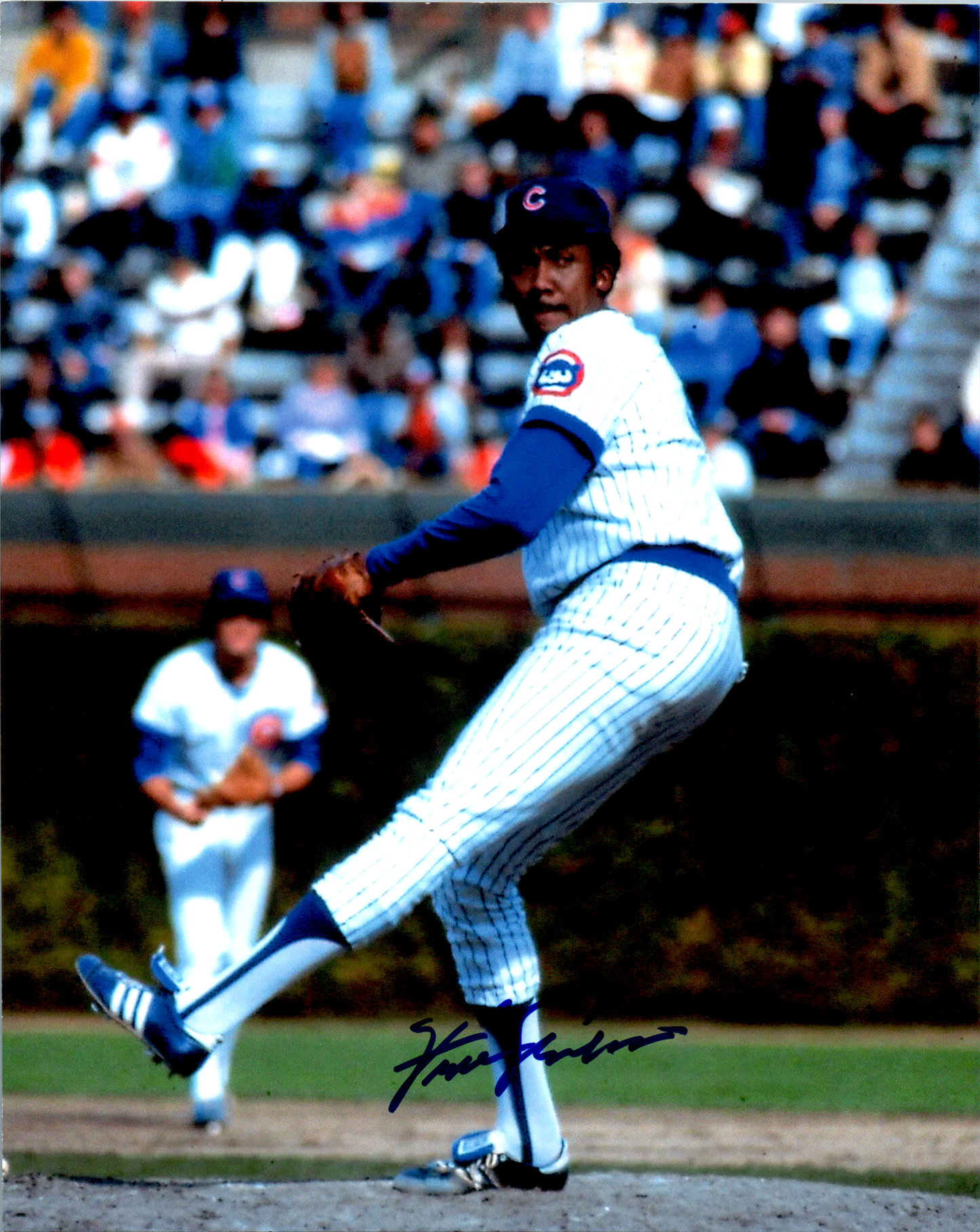 Fergie Jenkins Signed 8x10 Photo MLB Chicago Cubs MLB