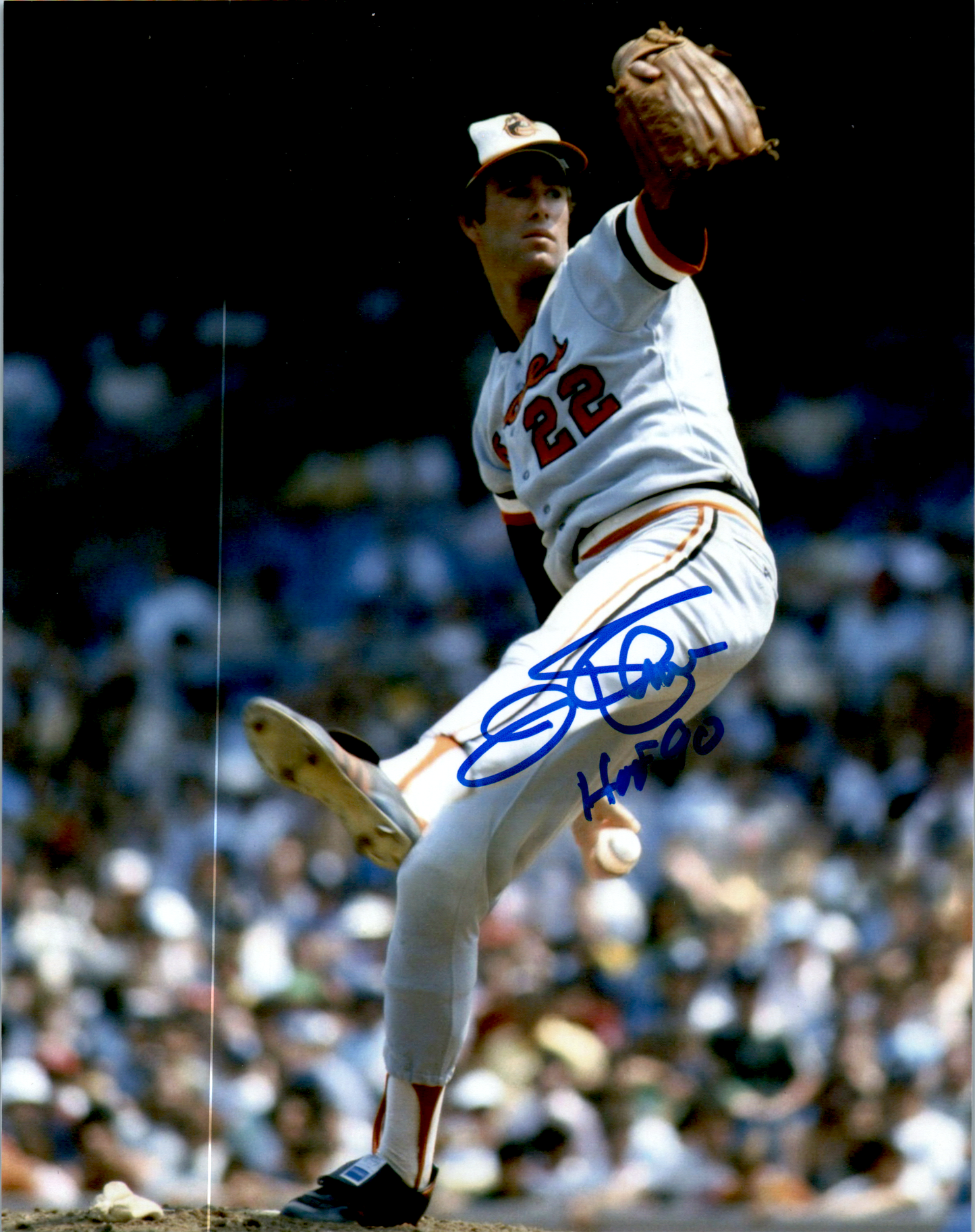 Jim Palmer Signed 8x10 Photo MLB Baltimore Orioles HOF Auto