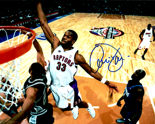 Antonio Davis Signed 8x10 Photo NBA Toronto Raptors ASG Auto