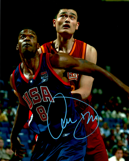 Antonio Davis Signed 8x10 Photo NBA Team USA Dream Team