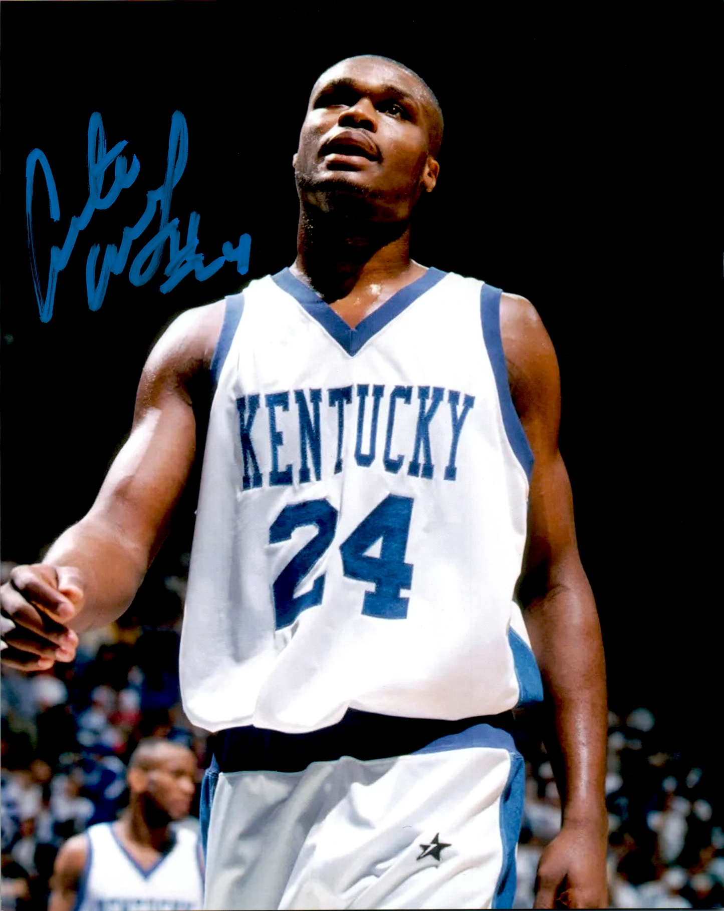 Antoine Walker Signed 8x10 Photo NCAA Kentucky Wildcats