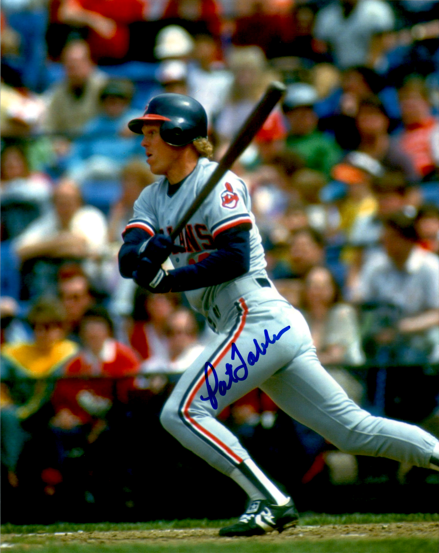 Pat Tabler Signed 8x10 Photo MLB Cleveland Indians Auto