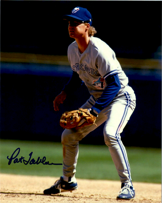 Pat Tabler Signed 8x10 Photo MLB Auto Toronto Blue Jays