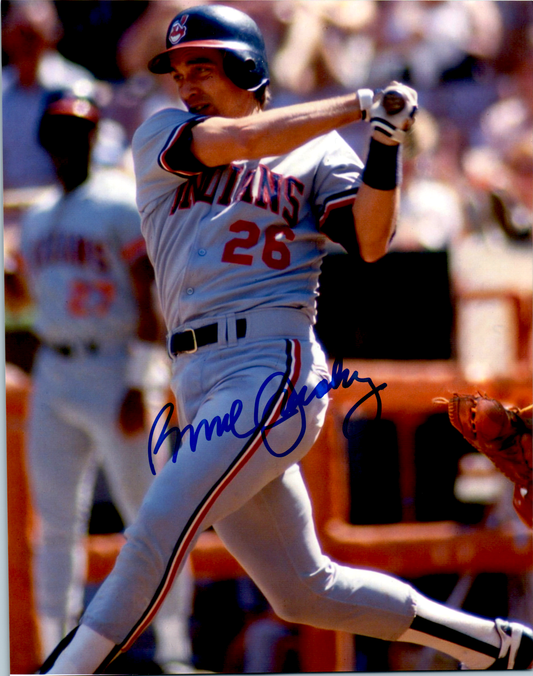 Brook Jacoby Signed 8x10 Photo MLB Auto Cleveland Indians