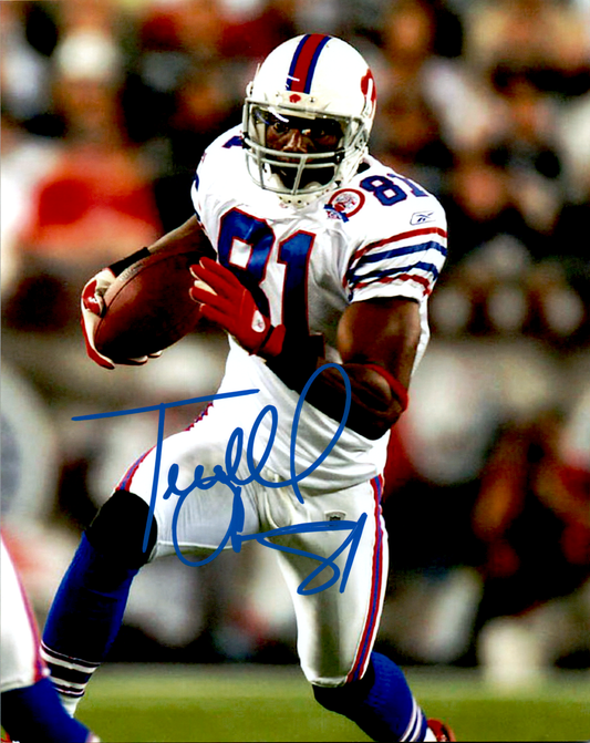 Terrell Owens Signed 8x10 Photo Buffalo Bills NFL Autographed COA
