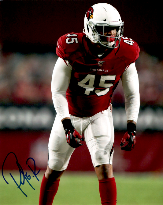 Pete Robertson Signed 8x10 Photo - Arizona Cardinals NFL