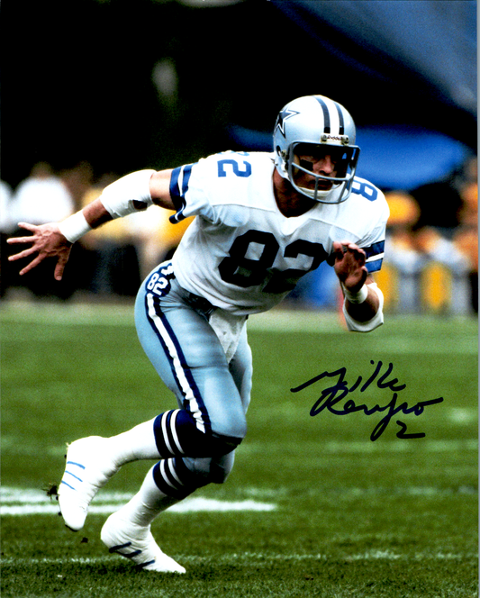 Mike Renfro Signed 8x10 Photo Autograph COA Dallas Cowboys NFL